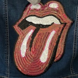 Brand new denim jacket size large